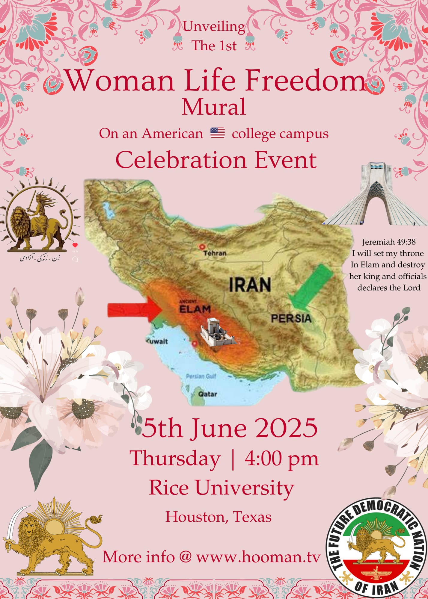 Woman Life Freedom Mural